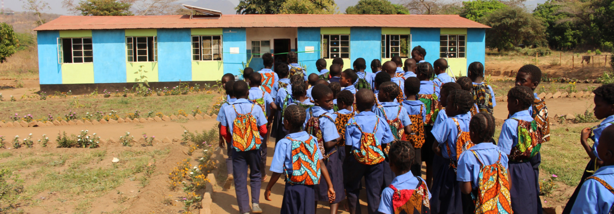 Schulkinder in Sambia